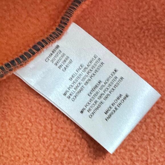 PENDELTON Winthrop Berber Fleece Jacket Storm Blue Orange Men's Size L - Picture 13 of 14